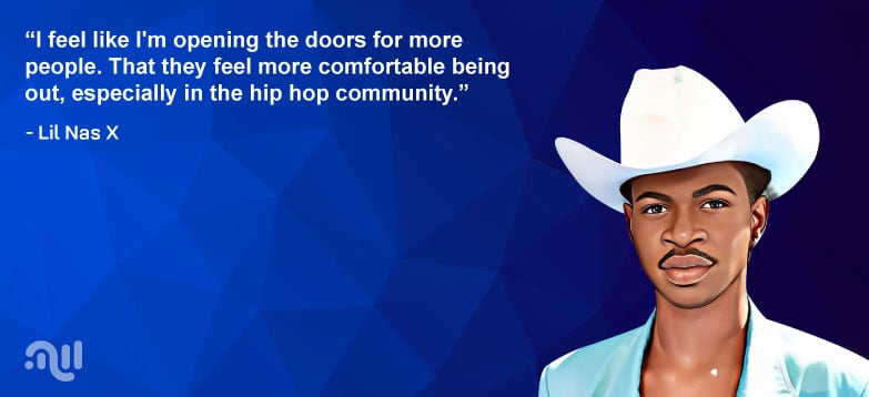 Favorite Quote 3 from Lil Nas X