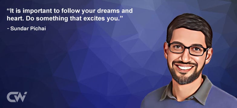 Favorite Quote 4 from Sundar Pichai