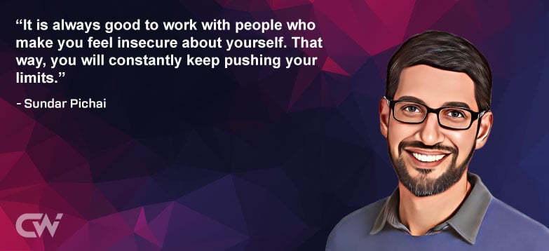 Favorite Quote 6 from Sundar Pichai