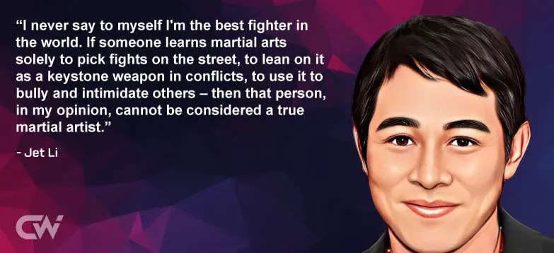 Favorite Quote 1 from Jet Li