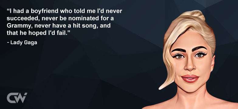 Favorite Quote 3 from Lady Gaga