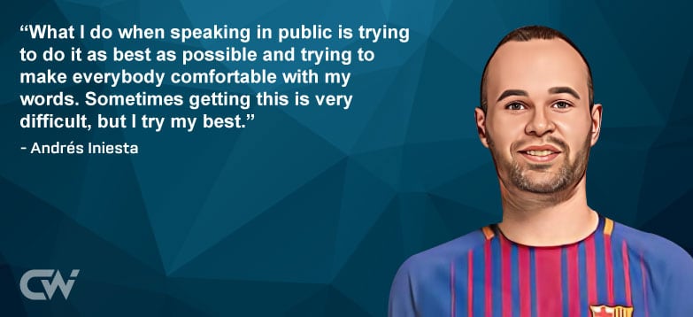 Famous Quote 3 from Andres Iniesta