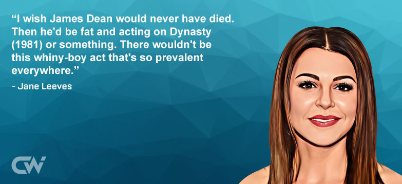 Favorite Quote 1 from Jane Leeves