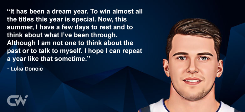 Favorite Quote 5 from Luka Doncic