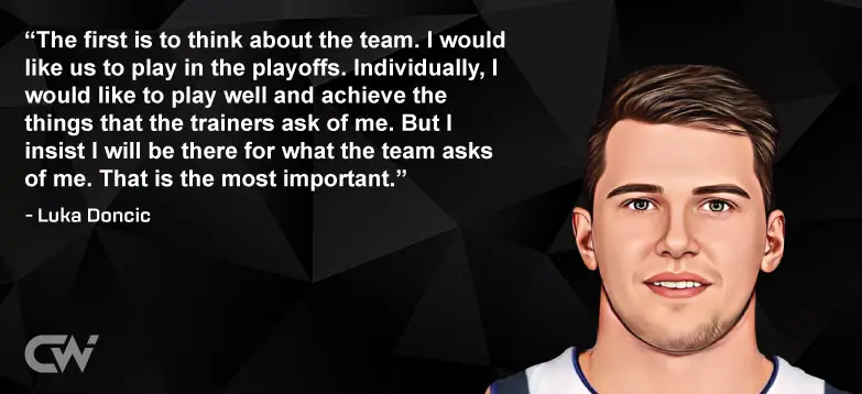 Favorite Quote 6 from Luka Doncic