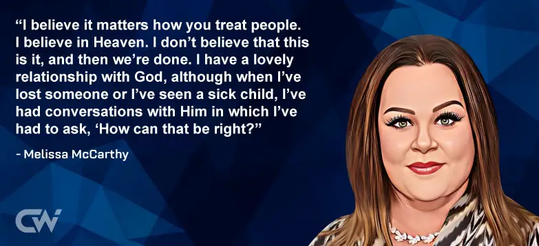 Famous Quote 8 from Melissa McCarthy