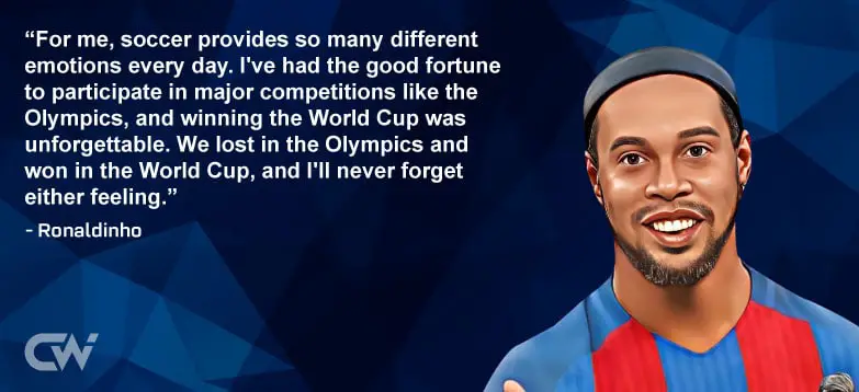 Favorite Quote 2 from Ronaldinho