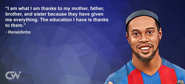 Favorite Quote 3 from Ronaldinho