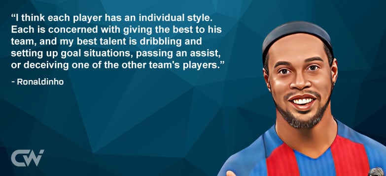 Favorite Quote 4 from Ronaldinho