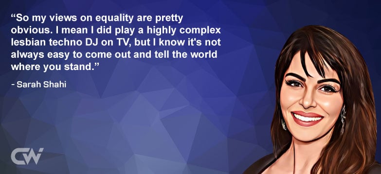 Favorite Quote 2 from Sarah Shahi