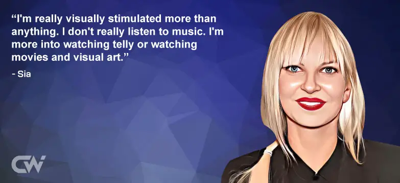 Favorite Quote 2 from Sia