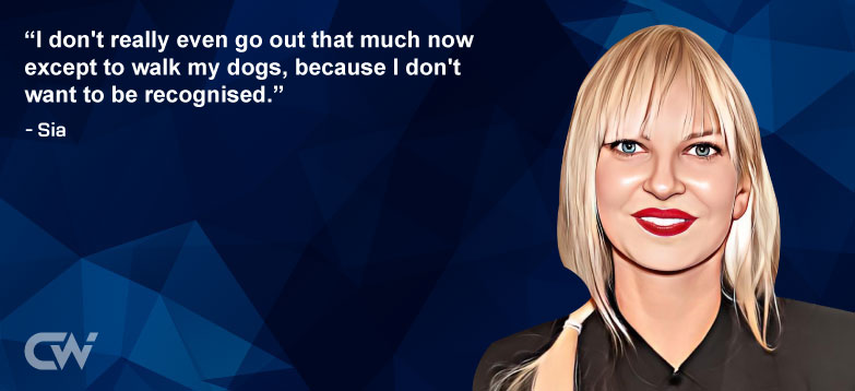 Favorite Quote 5 from Sia
