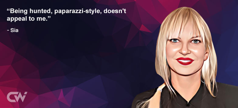 Favorite Quote 6 from Sia