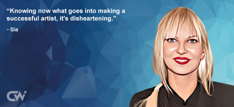 Favorite Quote 9 from Sia