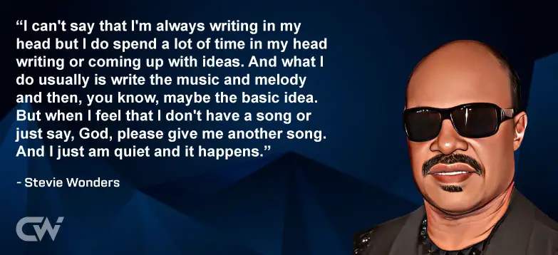 Favorite Quote 3 from Stevie Wonders