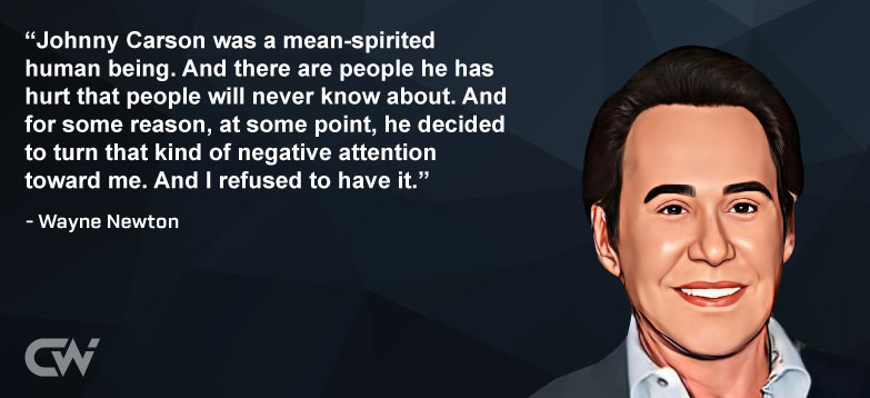 Favorite Quote 3 from Wayne Newton