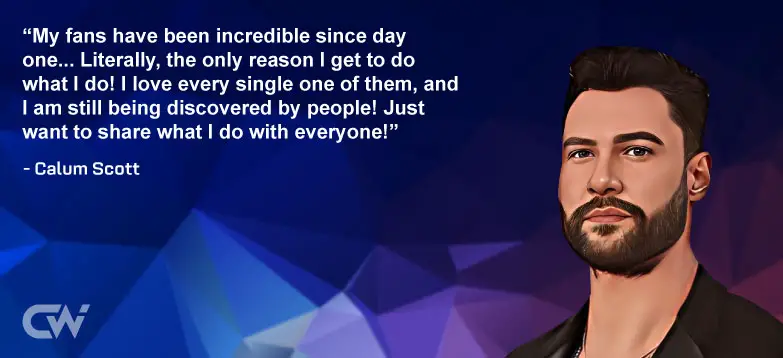 Favorite Quote 3 from Calum Scott