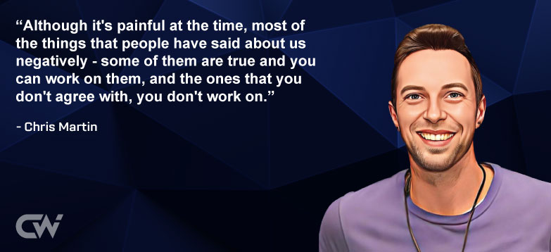 Favorite Quote 1 from Chris Martin