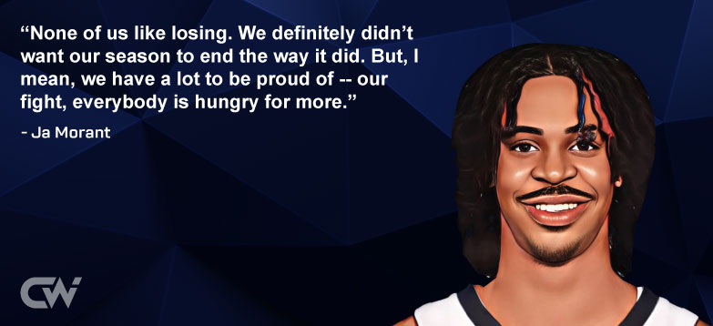 Favorite Quote 1 from Ja Morant