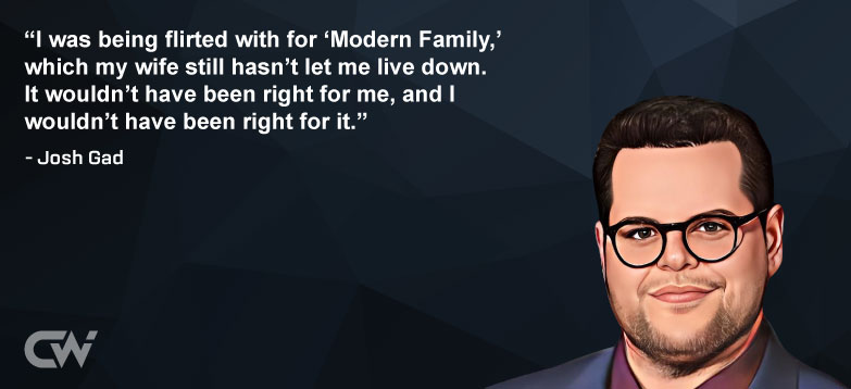 Favorite Quote 4 from Josh Gad