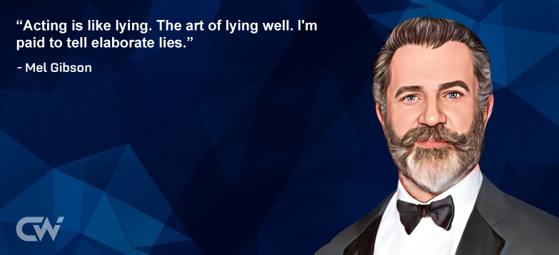 Favorite Quote 4 from Mel Gibson 