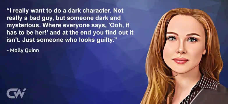 Favorite Quote 2 from Molly Quinn