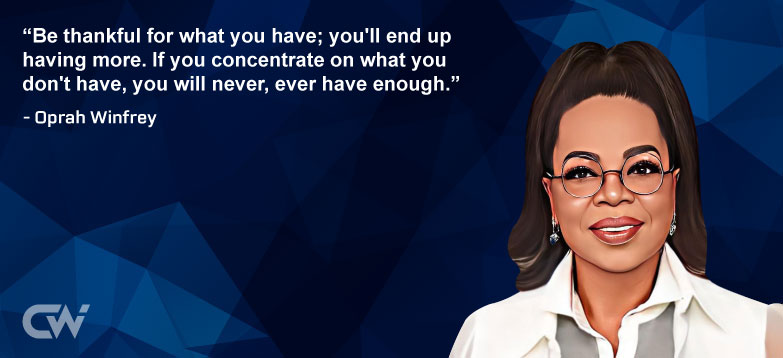 Favorite Quote 4 from Oprah Winfrey