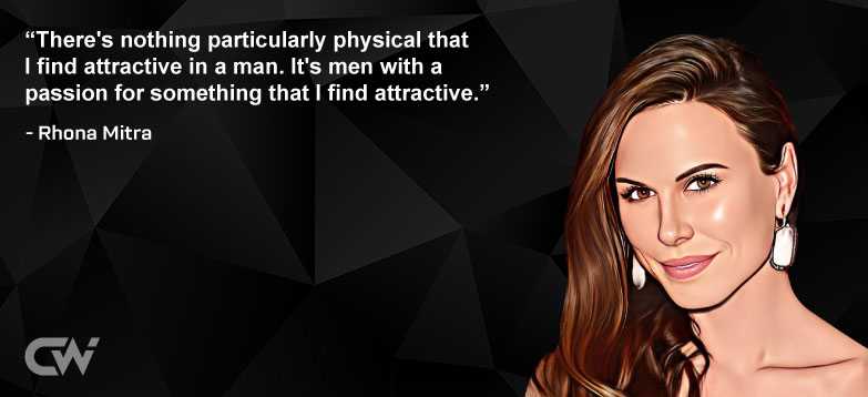 Favorite Quote 3 from Rhona Mitra