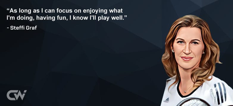 Favorite Quote 5 from Steffi Graf