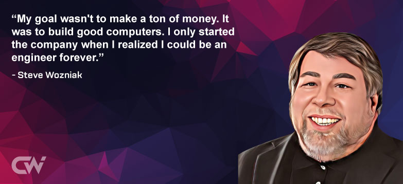 Favourite Quote 6 from Steve Wozniak