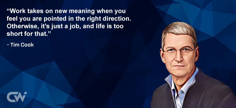 Favorite Quote 2 from Tim Cook