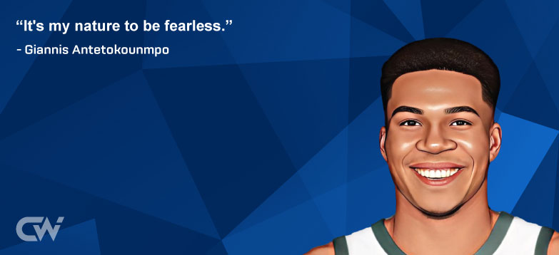 Favorite Quote 5 by Giannis Antetokounmpo