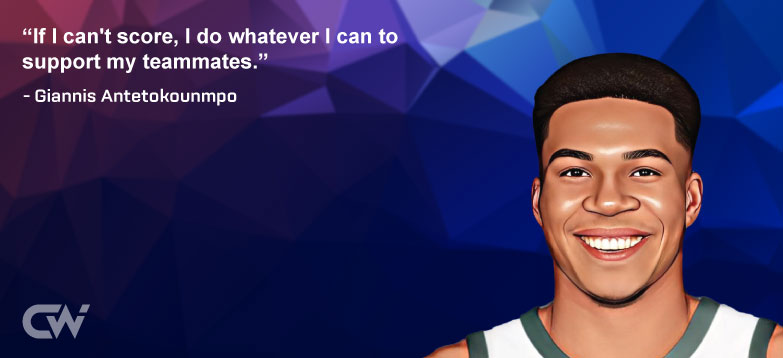 Favorite Quote 7 by Giannis Antetokounmpo
