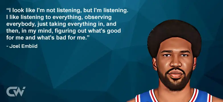 Favorite Quote 1 by Joel Embiid