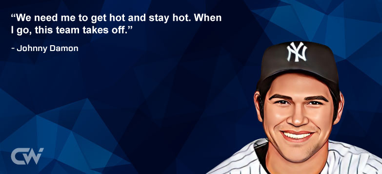 Favorite Quote 6 by Johnny Damon