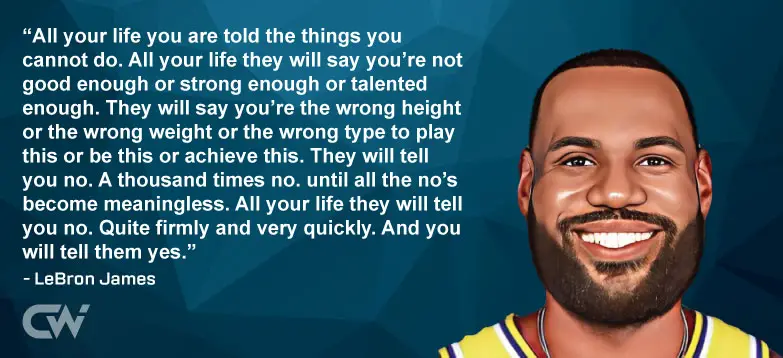 Favorite Quote 3 by LeBron James